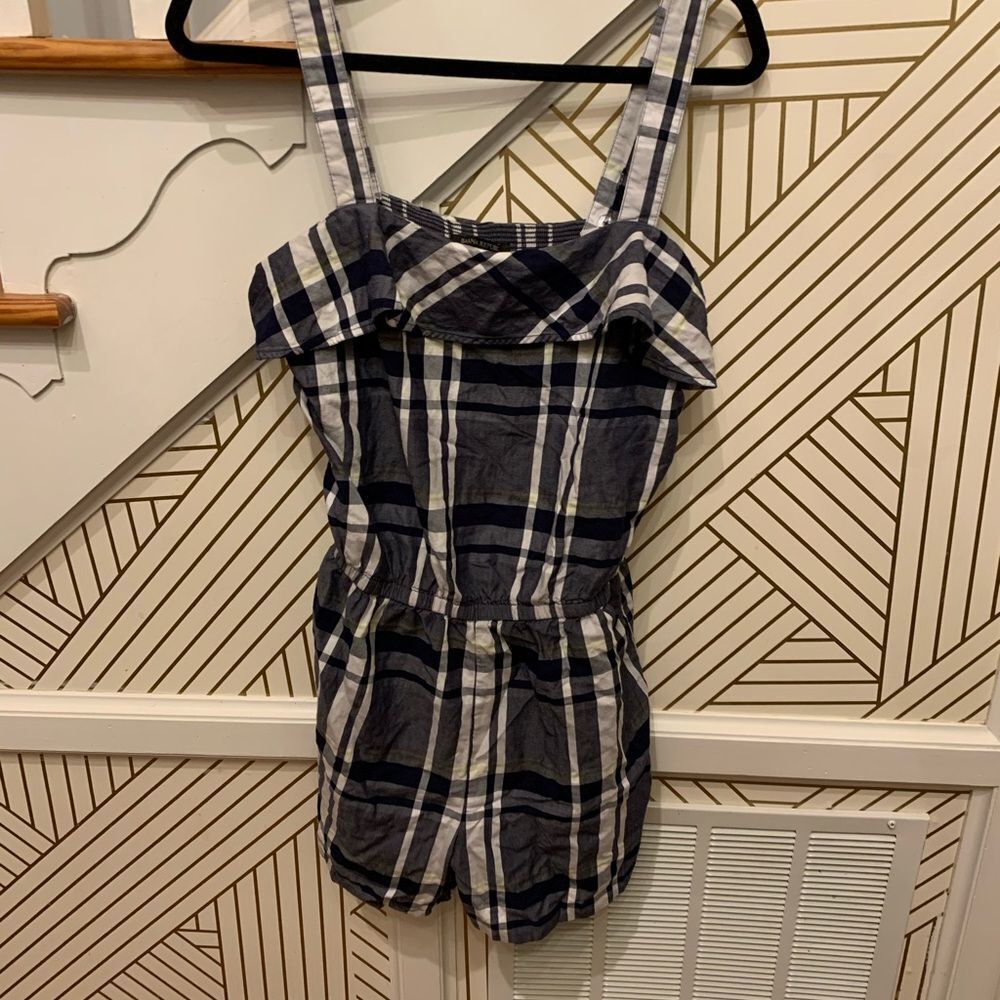 Banana Republic Plaid Romper - Picture 4 of 4